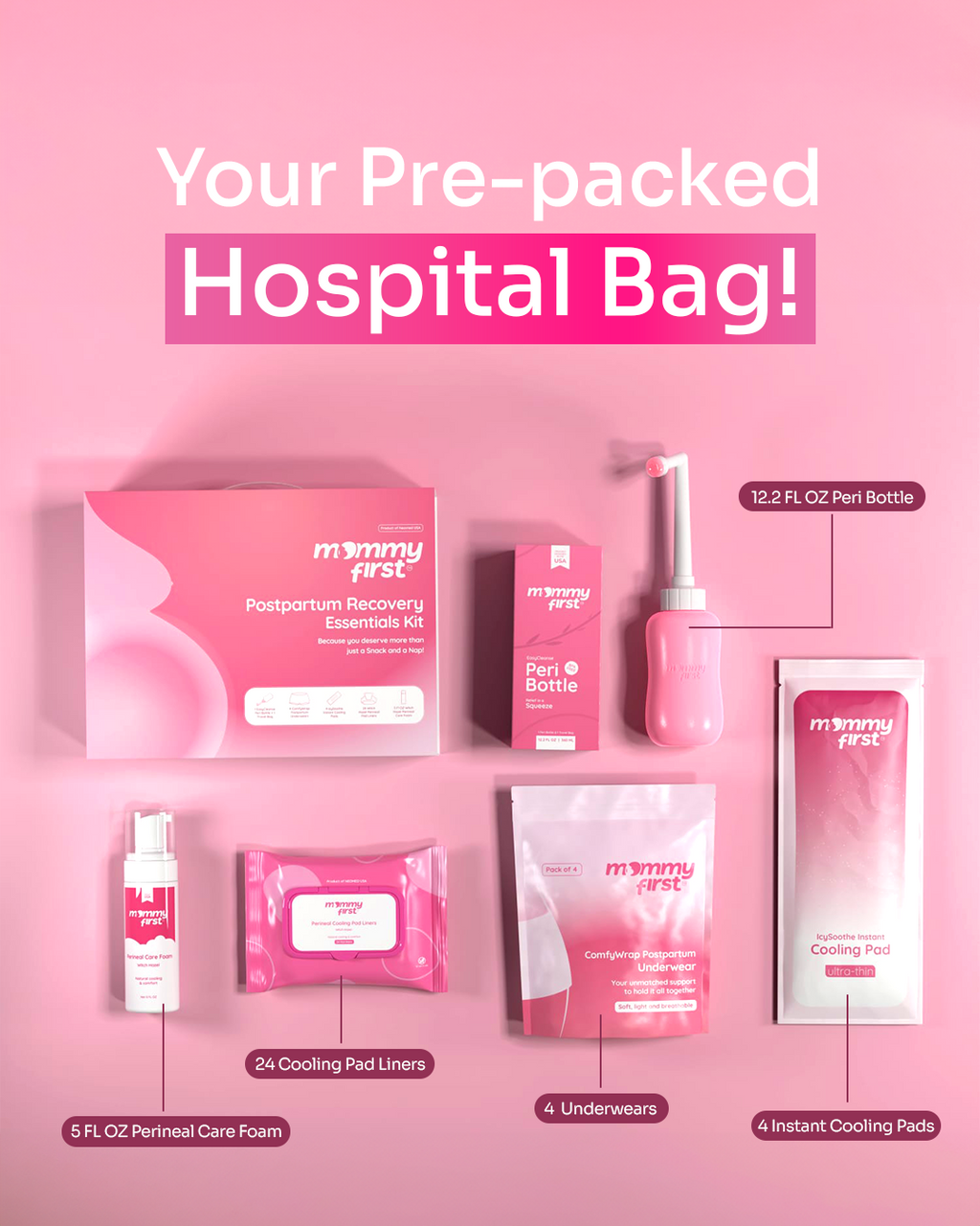 Postpartum Recovery Essentials Kit