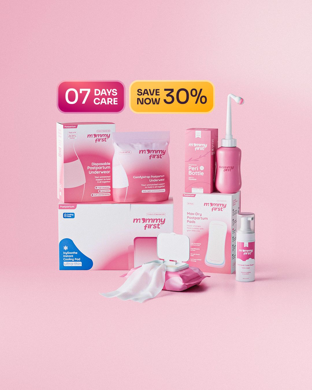Postpartum Recovery Starter Bundle